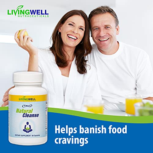 14 Day Natural Colon Cleanse, Supports Healthy Bowel Movements, Natural Detox, Advanced Cleanse Formula For Men and Women - 60 Count