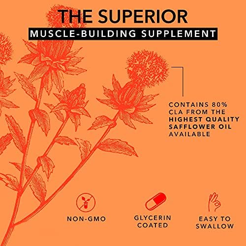 BELDT CLA 1000 Conjugated Linoleic Acid from Safflower Oil - 60 Veggie Softgels