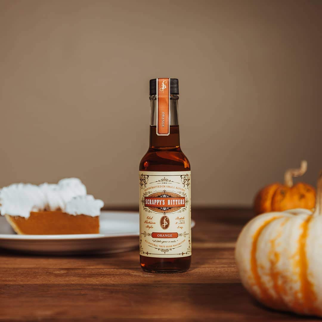 Scrappys Bitters  Orange 10 oz  Organic Ingredients Finest Herbs  Zests No Extracts Artificial Flavors Chemicals or Dyes Made in the USA