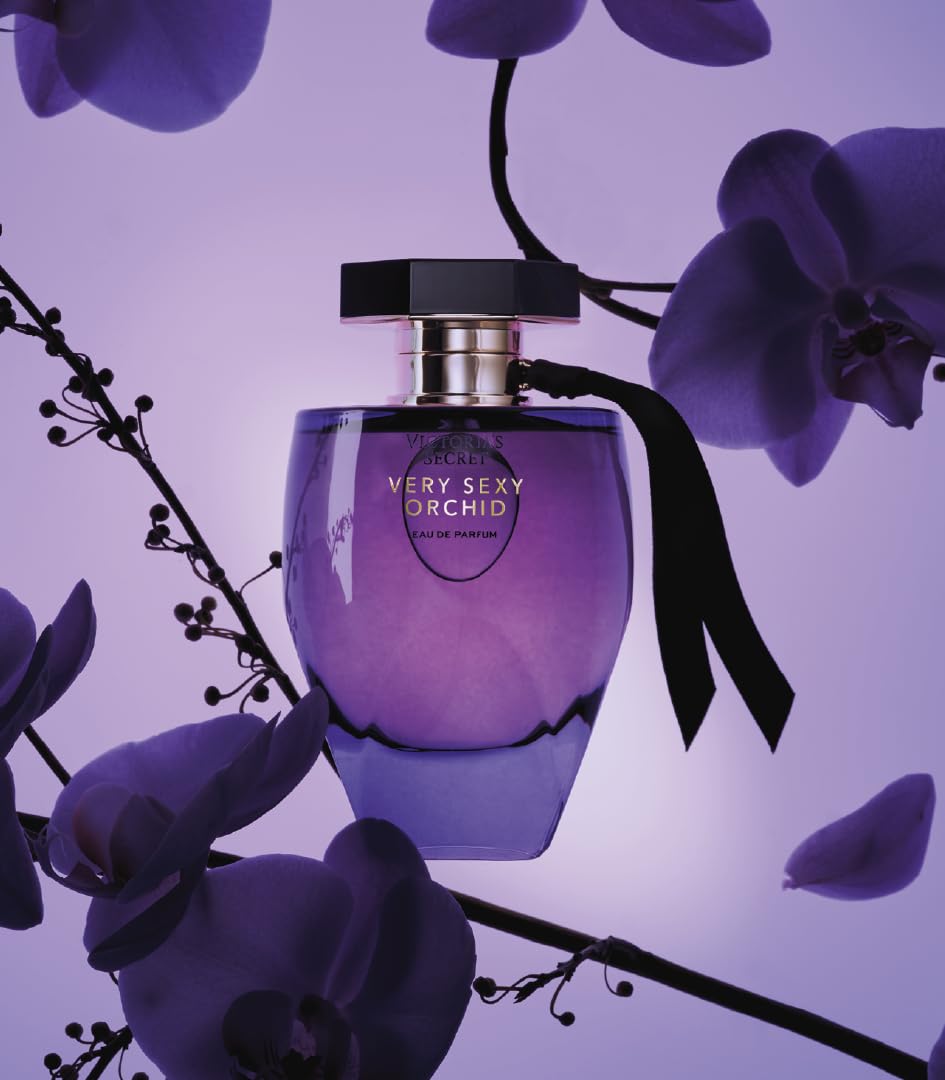 Victoria's Secret Very Sexy Orchid Eau de Parfum, Notes of Blackcurrant, Orris Woods & Sheer Patchouli, Perfumes for Women (1.7 oz)
