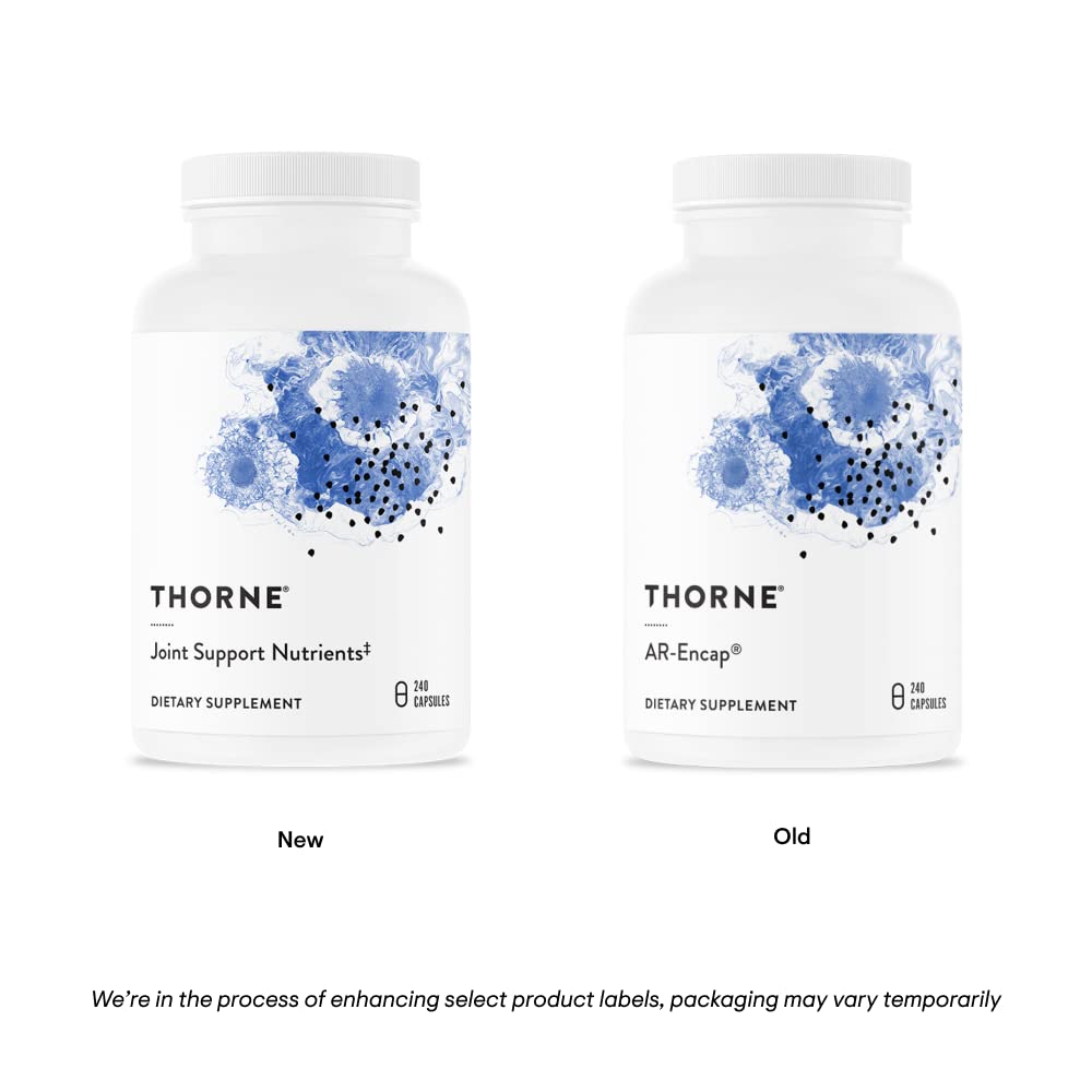 THORNE Joint Support Nutrients - Glucosamine and MSM with Curcumin, Bromelain, and Boswellia for Joint Support* - 240 Capsules