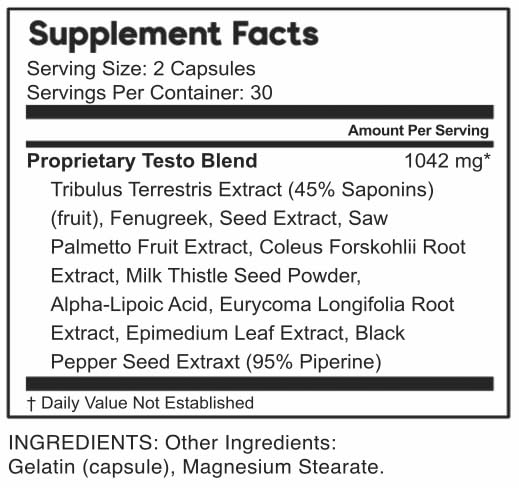 Avaivy Nordic Power - NordicPower Pill Formula (Single, 60 Capsules)