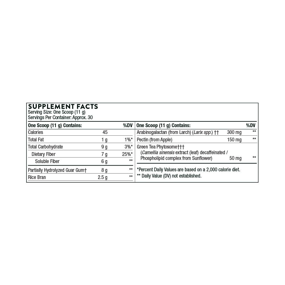 THORNE FiberMend - Prebiotic Fiber Powder to Help Maintain Regularity and Balanced GI Flora* - 11.6 Oz