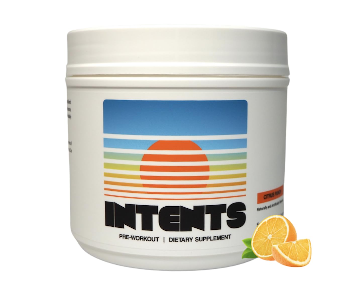 Intents Nutrition Pre workout - Stim Free, Caffeine Free, Energy, Endurance, Focus, Strength