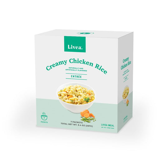 Livea. Meal Replacement Creamy Chicken Rice Entree