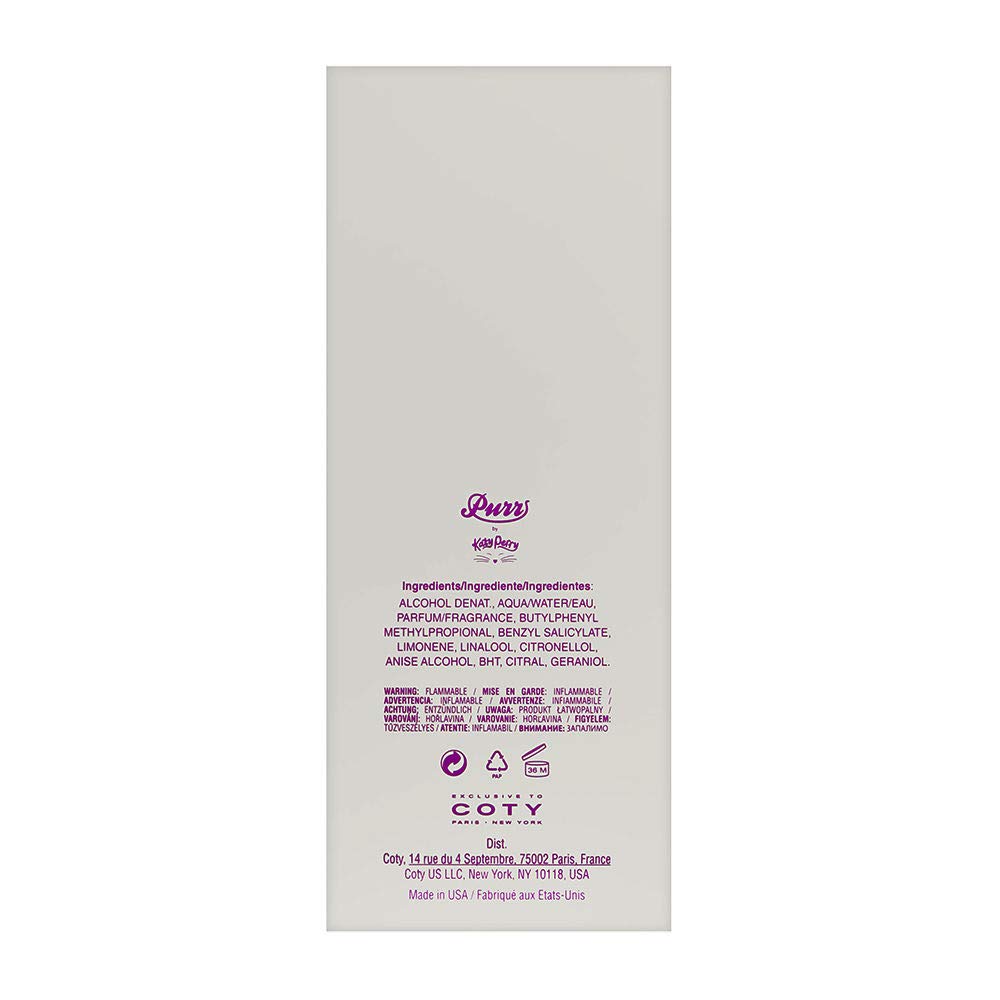 Kate Perry Purr Eau De Parfum Spray for Women, 3.4 Ounce, Packaging may vary (Pack of 1)