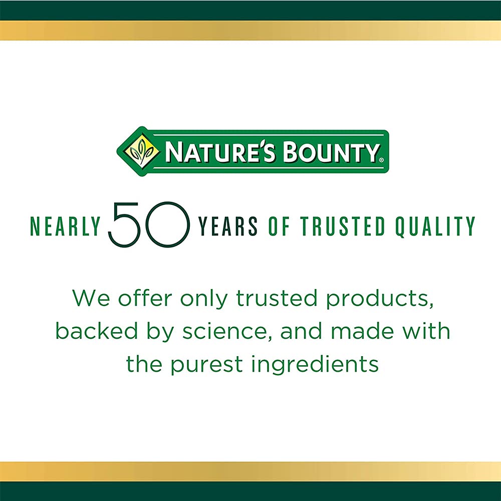 Nature's Bounty Fish Oil, Dietary Supplement with 360mg Omega-3, Supports Heart Health, 1200mg, 200 Softgels (Pack of 2)