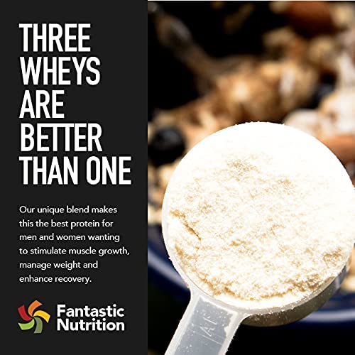 Whey Fantastic - Unflavored - 100% Pure Grass Fed Whey Protein - Optimum Blend of Isolate, Concentrate & Hydrolysate - 2-Pack of 5lb