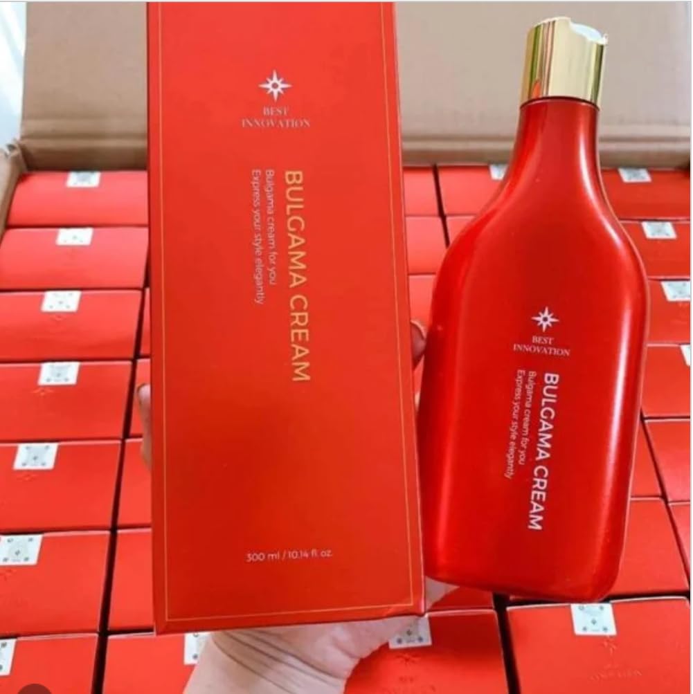 Generic Best Innovation Bulgama Korean Fat Burning Body Cream 300ml/10.14 Fl oz, Red
