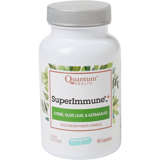 Super Immune Plus Lysine - 90 vegicaps,(Quantum Health)