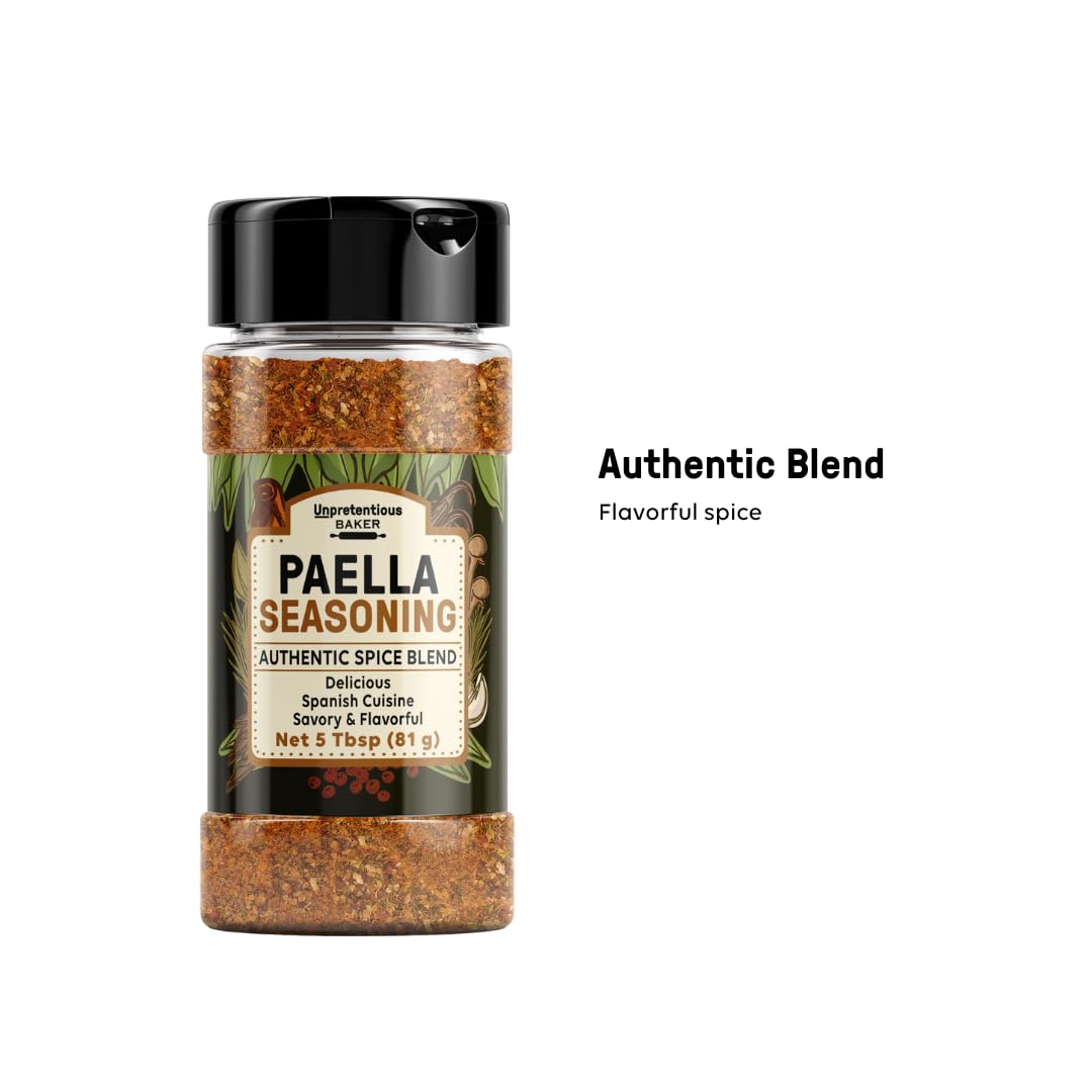 Unpretentious Paella Seasoning 5 Tbsp Authentic Spice Blend Spanish Cuisine Paella Valenciana