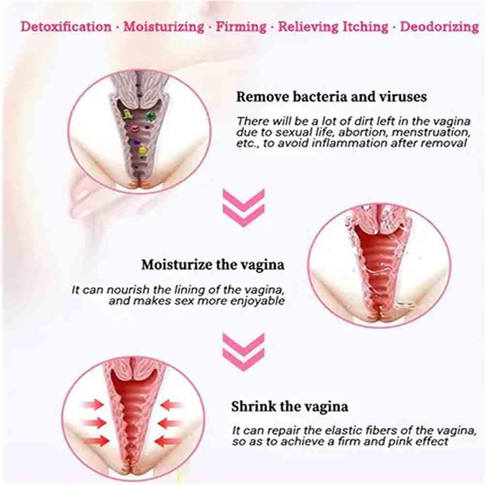 Dmqwhtj Natural Repair Vagianal Capsules, Instant Itching Stopper & Detox and Slimming Capsules, Anniecare Natural Repair Viginal Capsule, Slimming Firming Capsules for Women (1 Bag)