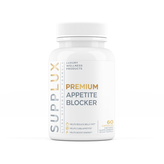 SuppLux | PREMIUM Appetite Suppressant Weight Loss Pills for Women | Belly Fat Burner, Carb Blocker, Energy Booster, Metabolsim Activating | Natural & Safe 3rd Party Tested - 60 Capsules
