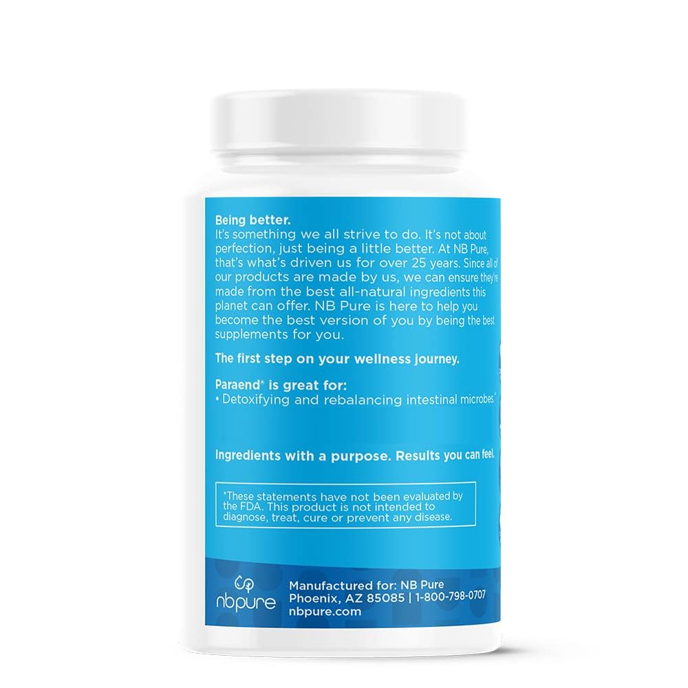 nbpure ParaEnd 15 Day Cleanse, Vegan, 90 Capsules