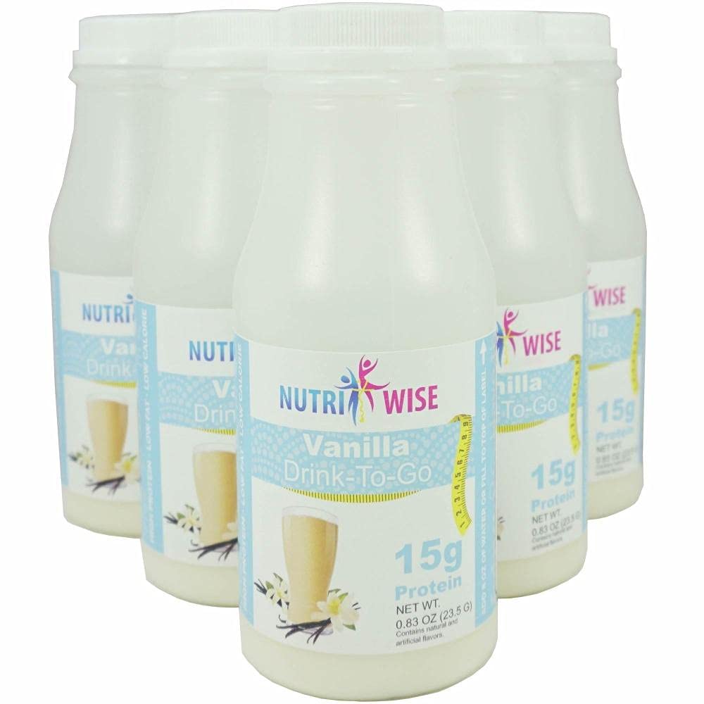 NutriWise - Vanilla High Protein Diet Drink (6-Pack Bottles)