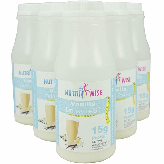 NutriWise - Vanilla High Protein Diet Drink (6-Pack Bottles)