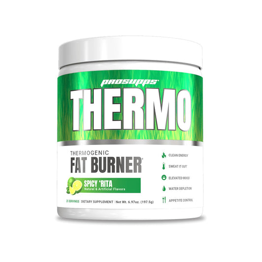 PROSUPPS Thermo Fat Burning Thermogenic Powder - Weight Management and Pre Workout - Energy, Mood, Appetite Control (Spicy 'Rita)