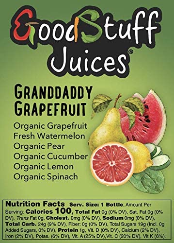 5 Day Summer Slim Juice Cleanse by Good Stuff Juices - Cold-Pressed - Premium Taste - 30 Juices - 12oz