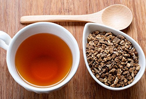 Burdock Root - Arctium lappa Roasted Loose Burdock Root Cut 100% from Nature (4 oz)
