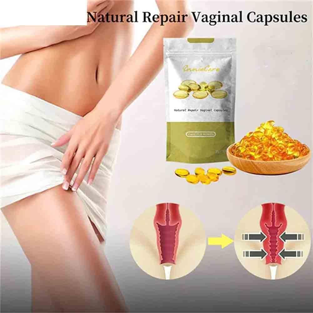 Dmqwhtj Natural Repair Vagianal Capsules, Instant Itching Stopper & Detox and Slimming Capsules, Anniecare Natural Repair Viginal Capsule, Slimming Firming Capsules for Women (1 Bag)