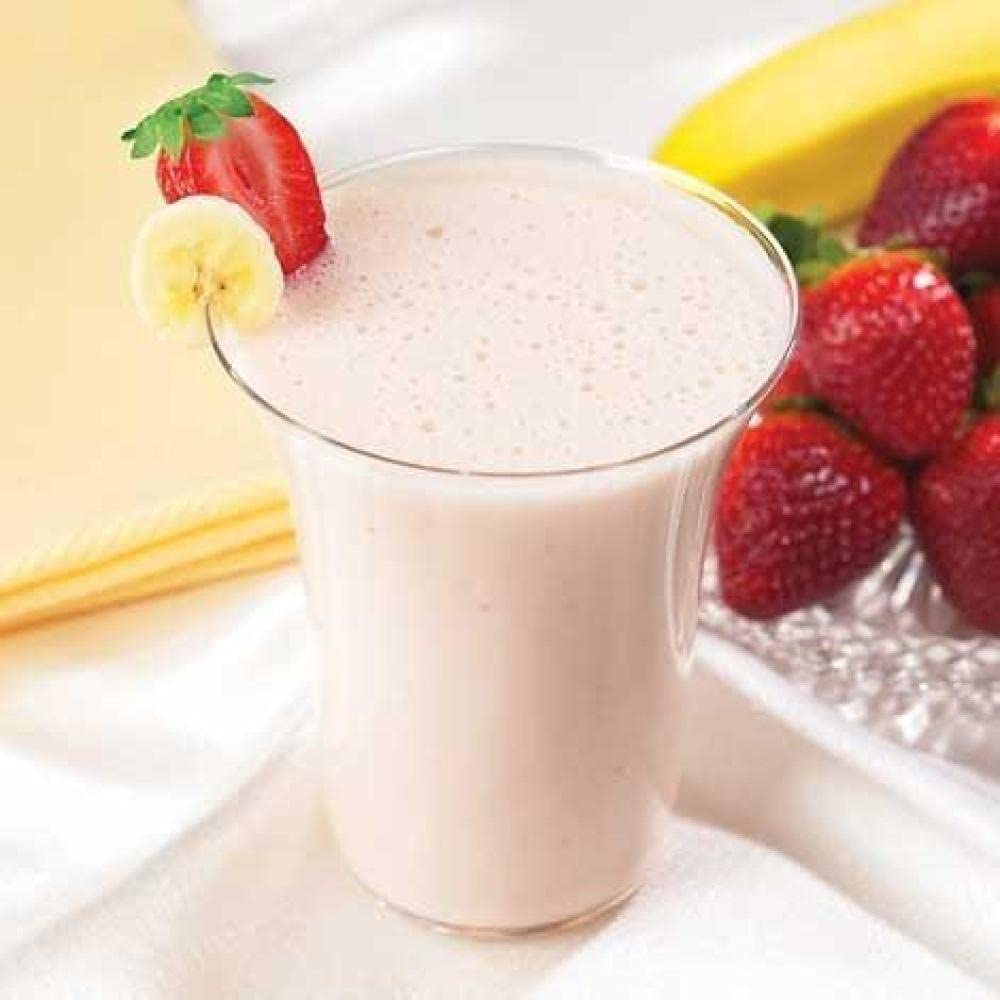 NutriWise  Strawberry  Banana Smoothie  Healthy Delicious Beverage  High Protein Fat Free Low Carb Low Calorie 7Box
