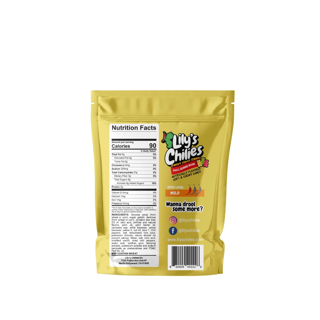 Lilys Chilies Sour and Chili Chewy Candy Variety Pack