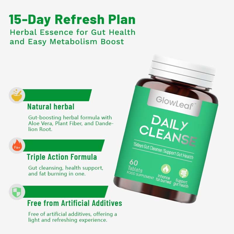 isheep Daily Cleanse Acne Supplement - Gut Cleanse Detox for Clear Skin with Organic Algae, Detoxifying Herbs,Clear Skin Supplement (60 Capsules)