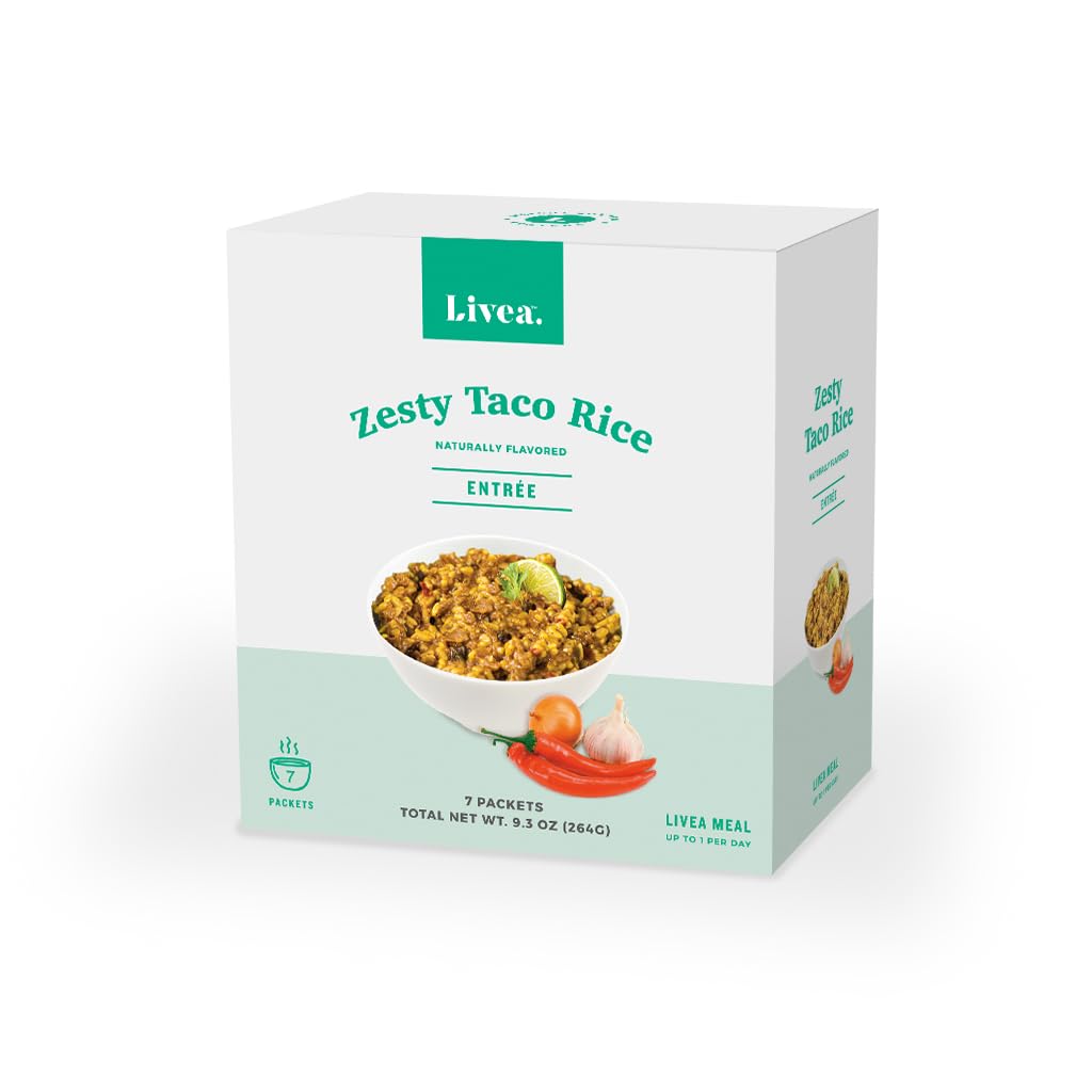 Livea. Meal Replacement Zesty Taco Rice