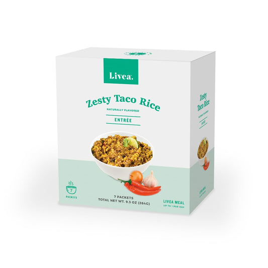 Livea. Meal Replacement Zesty Taco Rice