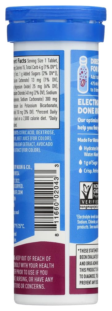 Nuun Electrolytes - 8-Pack Tri-Berry, One Size