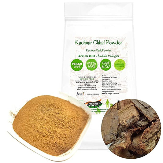 Veena Kachnar Chhal Powder Kachnar Bark Powder- Kachnaar Chaal - Kanchnar Chhal Churna - Bauhinia Variegata (750 GMS)