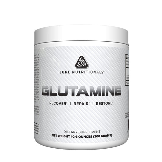 Core Nutritionals Glutamine, Enhances Muscle Growth and Immune Support, 5000mg, 60 Servings