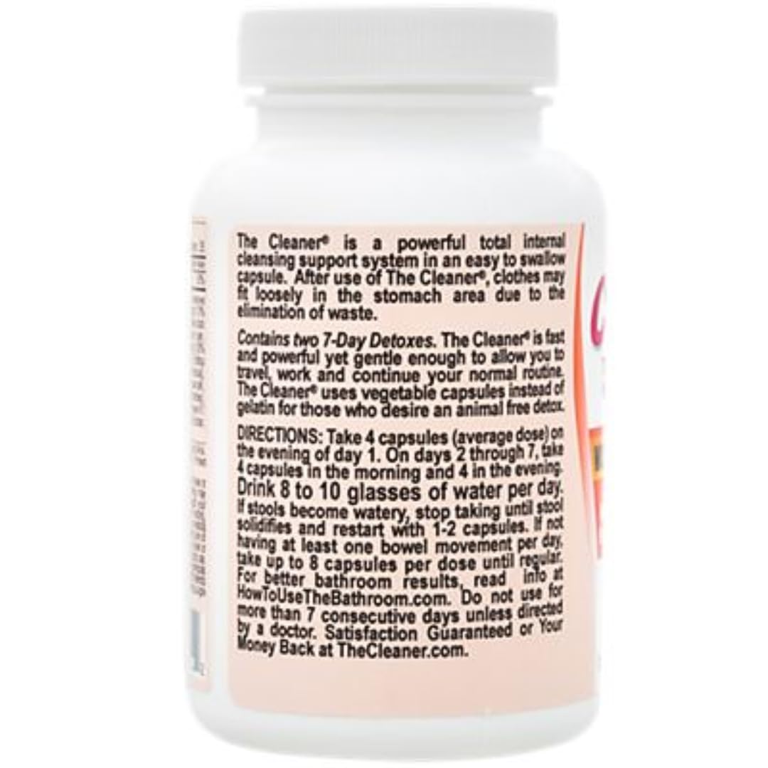 Generic CenturySystemsBrand The Cleaner Women's 14_Day Formula Supplement, 104 Capsules(2 Pack), Powerful, Comfortable, Easy and Fast Acting Formula