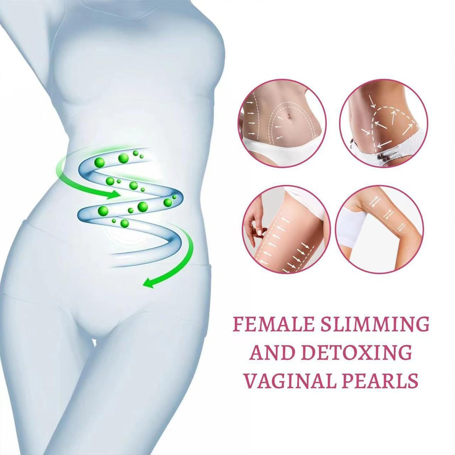 AAQF Instant Anti-Itch Detox Products, Firming Repair & Pink and Tender Natural Capsules, AAQF Capsulas (2 Bags of 14pcs)