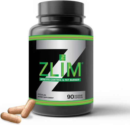 Dr. Zisman ZT Slimming Tea Zlim Appetite & Weight Control Dietary Supplement for Men and Women - Increase Fiber and Antioxidant Intake, Energy Booster, All Natural Ingredients (90 Veggie Capsules)