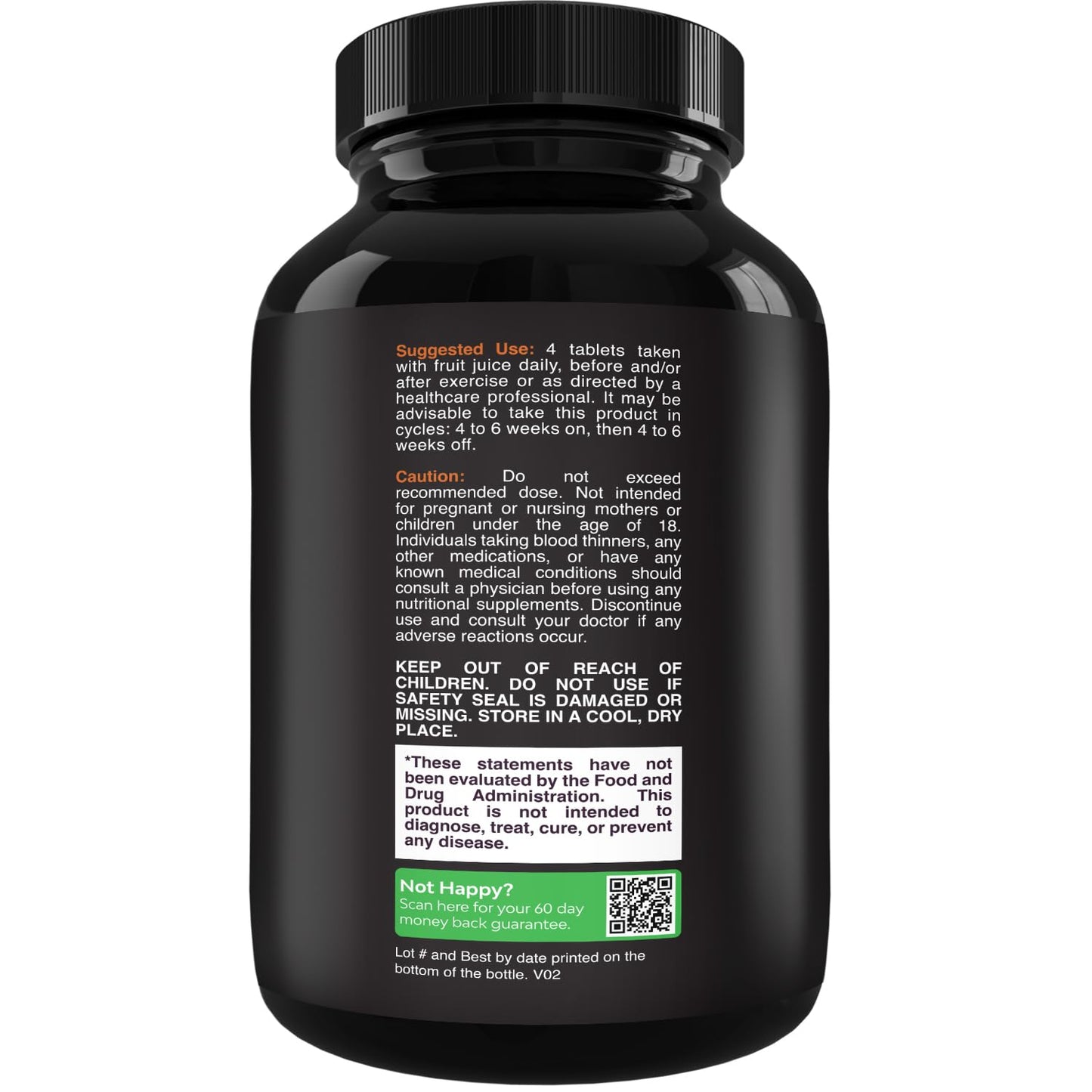 Natures Craft High Strength Tri Phase Creatine Tablets for Women & Men - Formula Blend of Creatine Monohydrate, HCL & Pyruvate Supplement - Muscle Mass Gain & Recovery Supplement - 120 Tablets