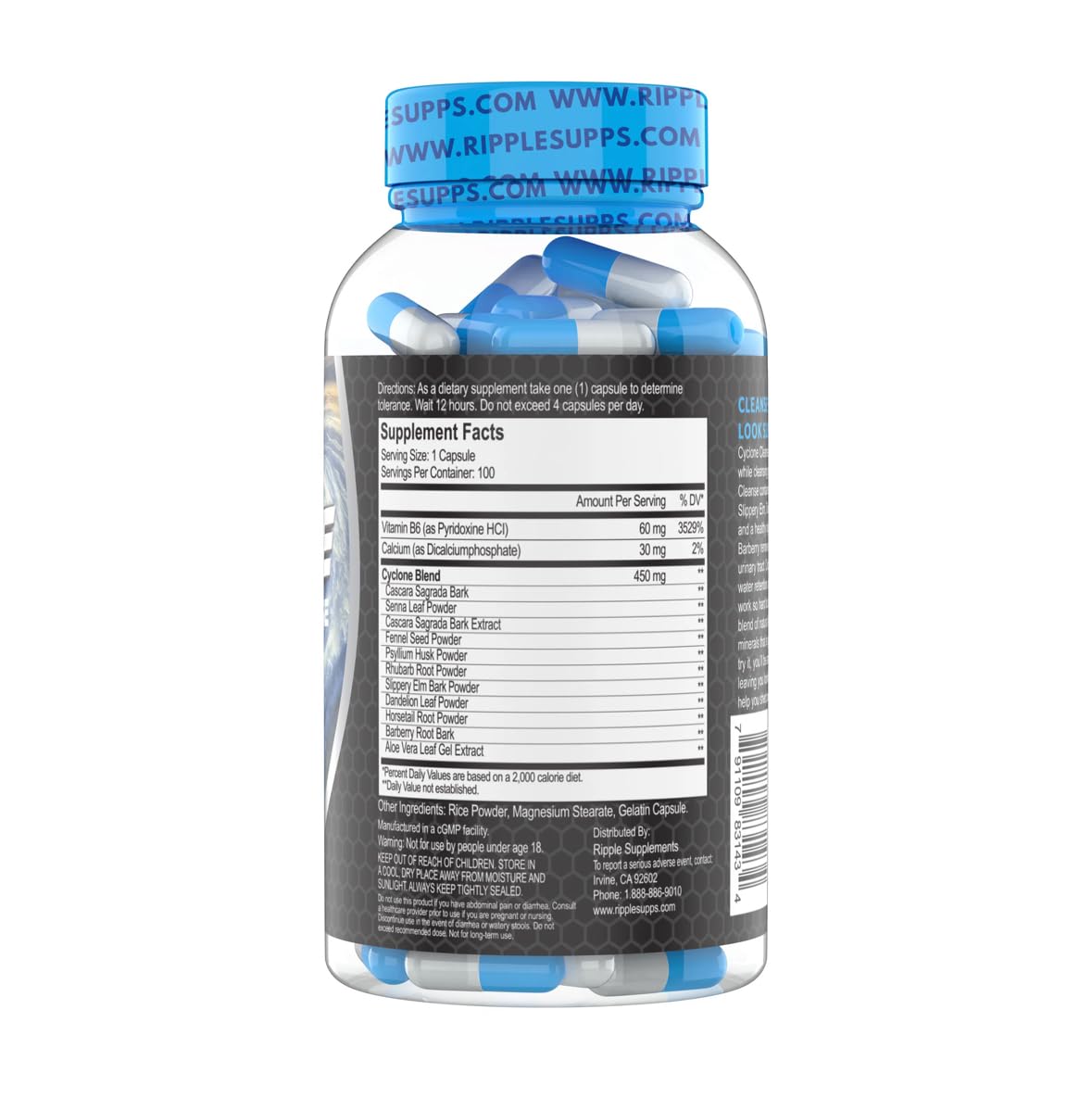 Ripple Cyclone Cleanse Advanced Gut Cleanse Detox