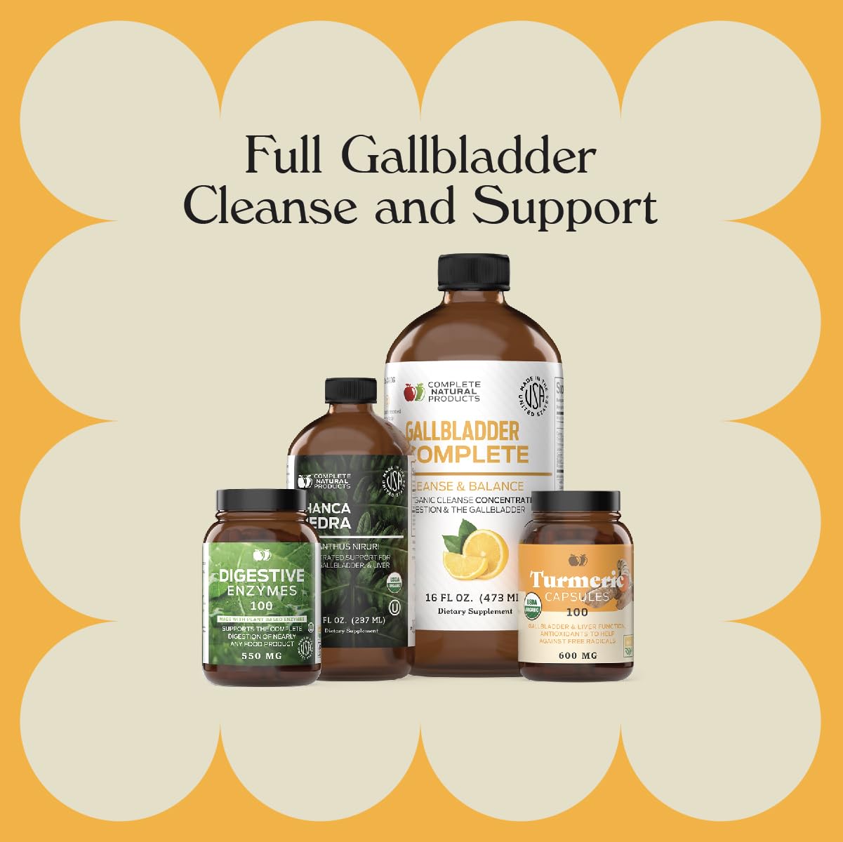 Gallbladder Complete Bundle - Full Gallbladder Cleanse Support
