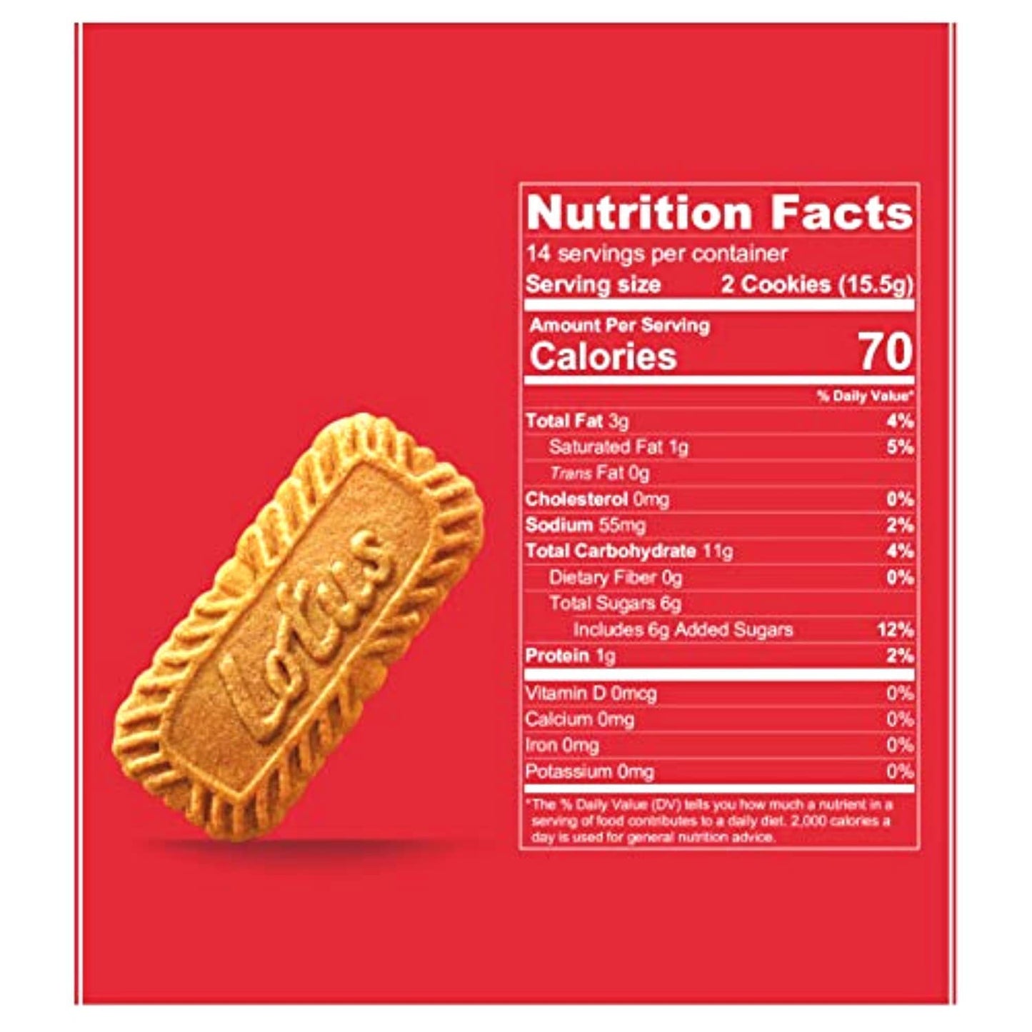 14 Fresh Pack of Biscoff Cookie Two Pack 765oz
