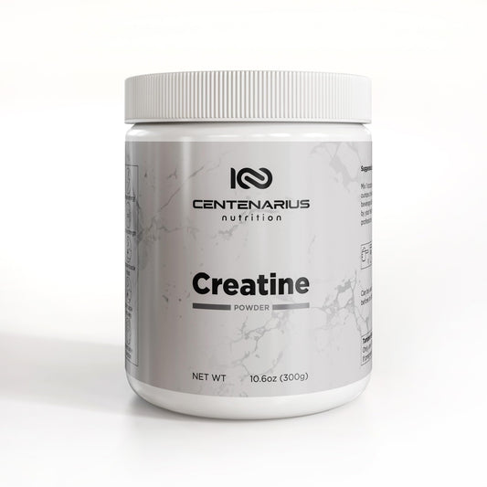 Centenarius Nutrition Creapure® Creatine Monohydrate Powder Supplement - Creatine for Women and Men - Unflavored Micronized Creatine Powder for Strength & Endurance