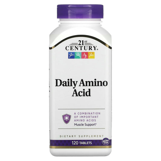 21st Century Daily Amino Acid Tablets, 120 Count