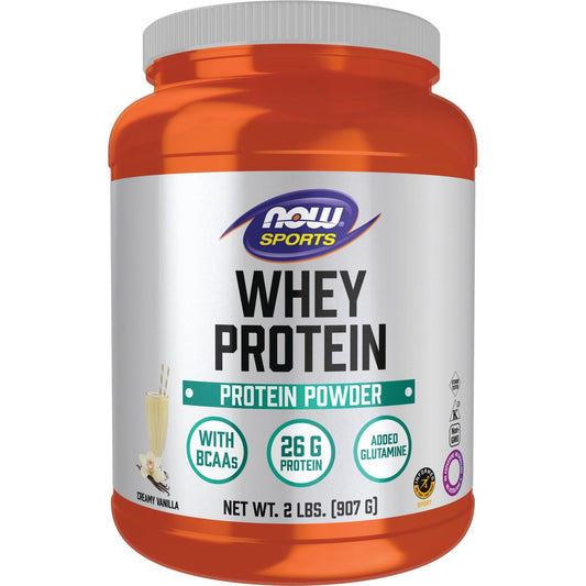 NOW Foods Sports Whey Protein Natural Vanilla - 2 lbs