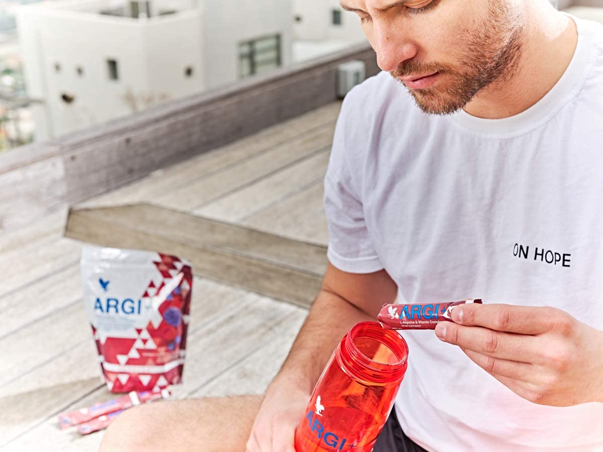 Forever Living - Forever Argi+ and Vitamin Complex - L-Arginine Supports The Body in Producing Nitric Oxide (30 Packets)