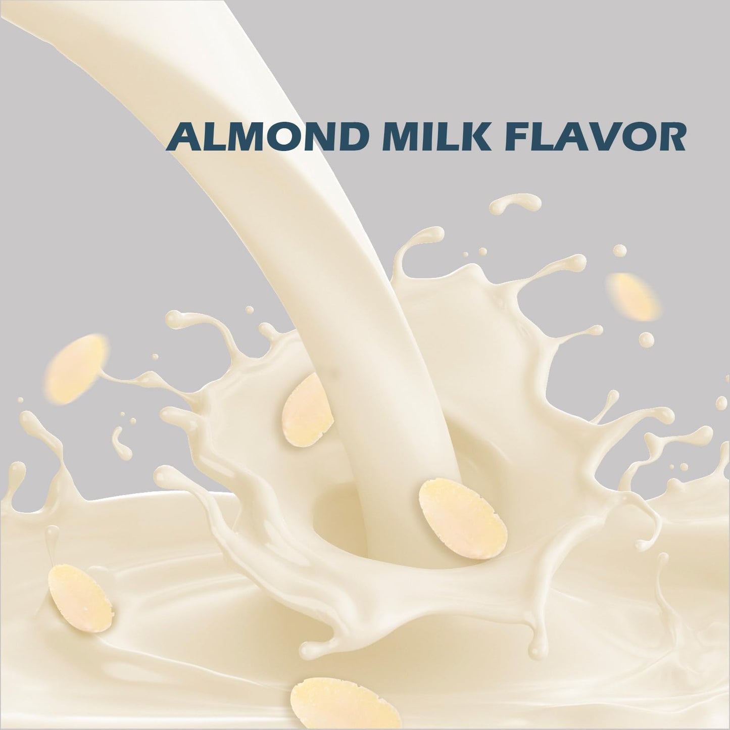 TRYALL Plant Based Pea Protein Powder Isolate (20g of Protein) Travel Sachets (Almond Milk, 10 Packs)