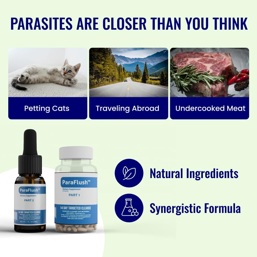 Paraflush™ Cleanse: The Ultimate 14-Day Gut Detox & Parasite Purge for Vitality and Wellness