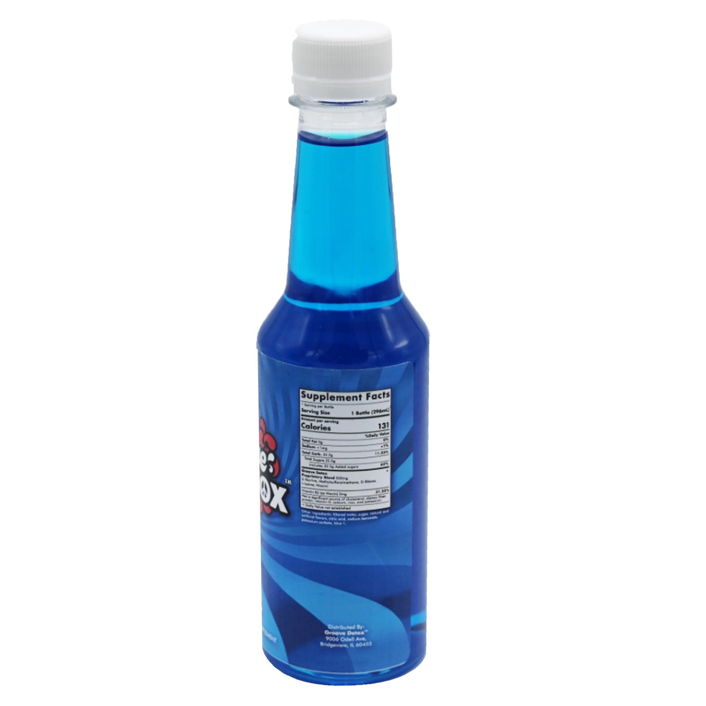 Groove Detox Blue Raspberry Supplement, Body Cleanse, Supports Liver Function, Aids Digestion, Boosts Energy