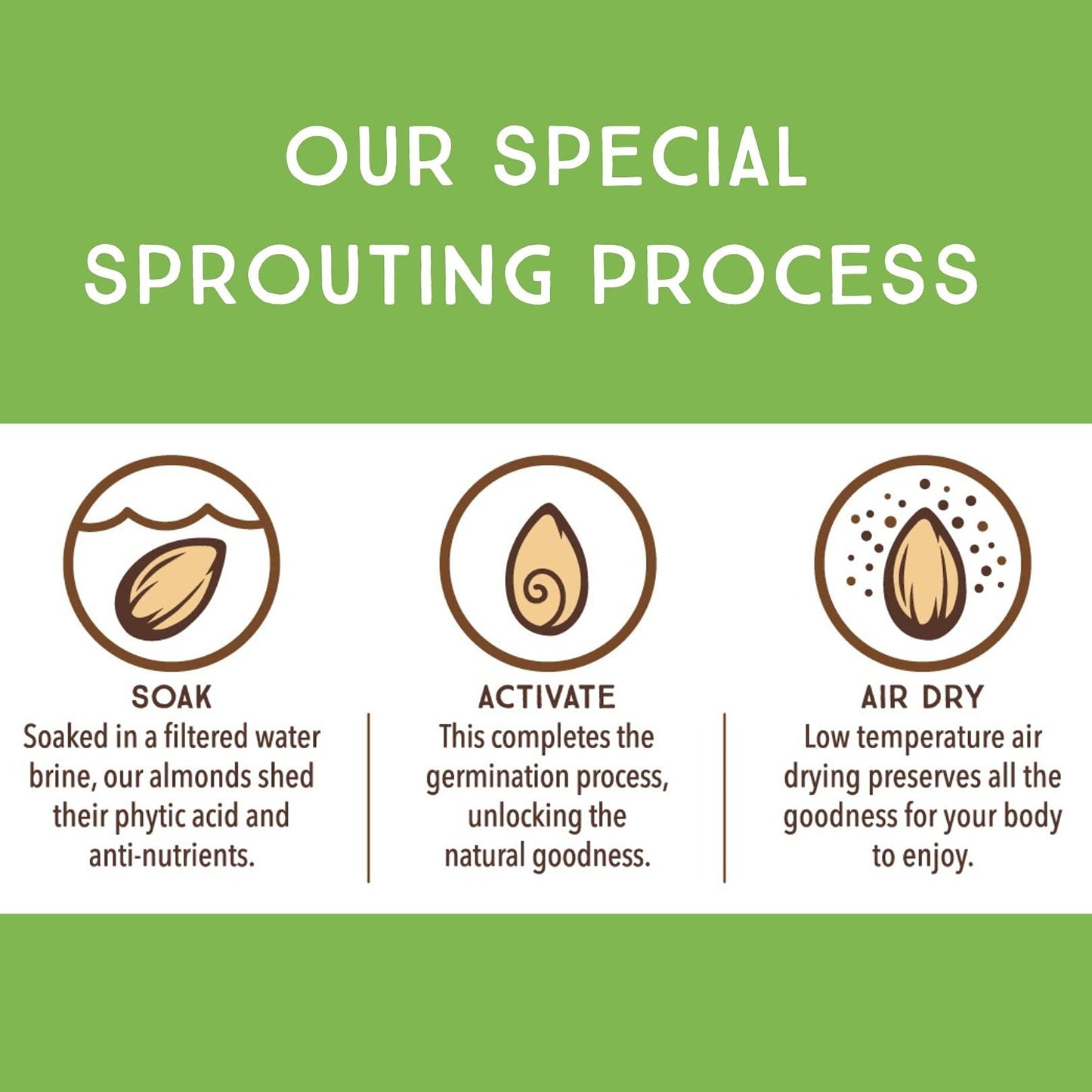 Lark Ellen Farm Unsalted Walnuts Raw Sprouted Healthy Snack Keto Certified USDA Organic GlutenFree Vegan Individual Whole Nuts 10 Oz 3 Pack
