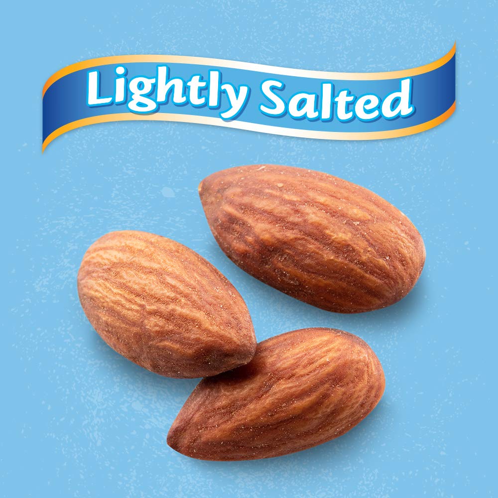Blue Diamond Almonds Low Sodium Lightly Salted Snack Nuts 25 Oz Resealable Bag Pack of 1