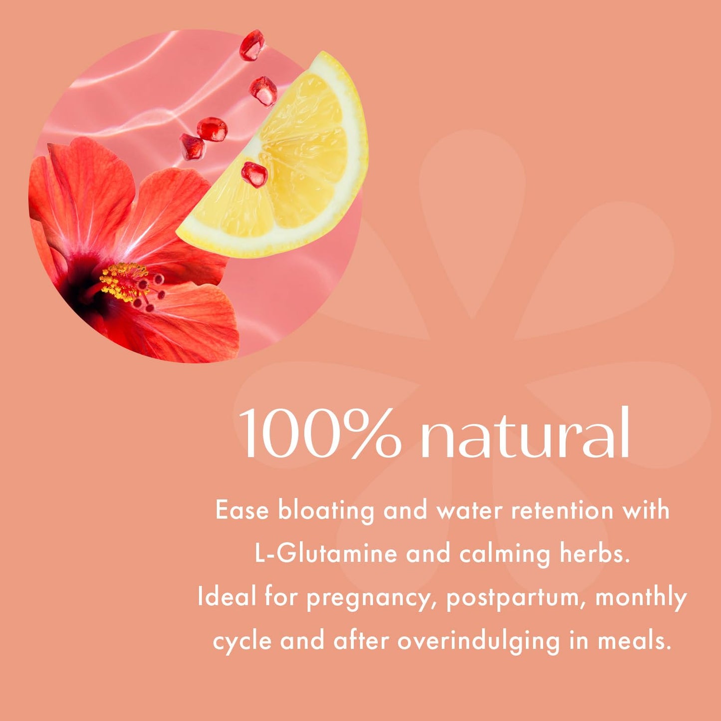Boobie Debloat to the Max | Rapid Debloating for Women & Men | L-Glutamine and Marshmallow Root for Gut Health | Lemon Hibiscus Flavor, 40 Servings