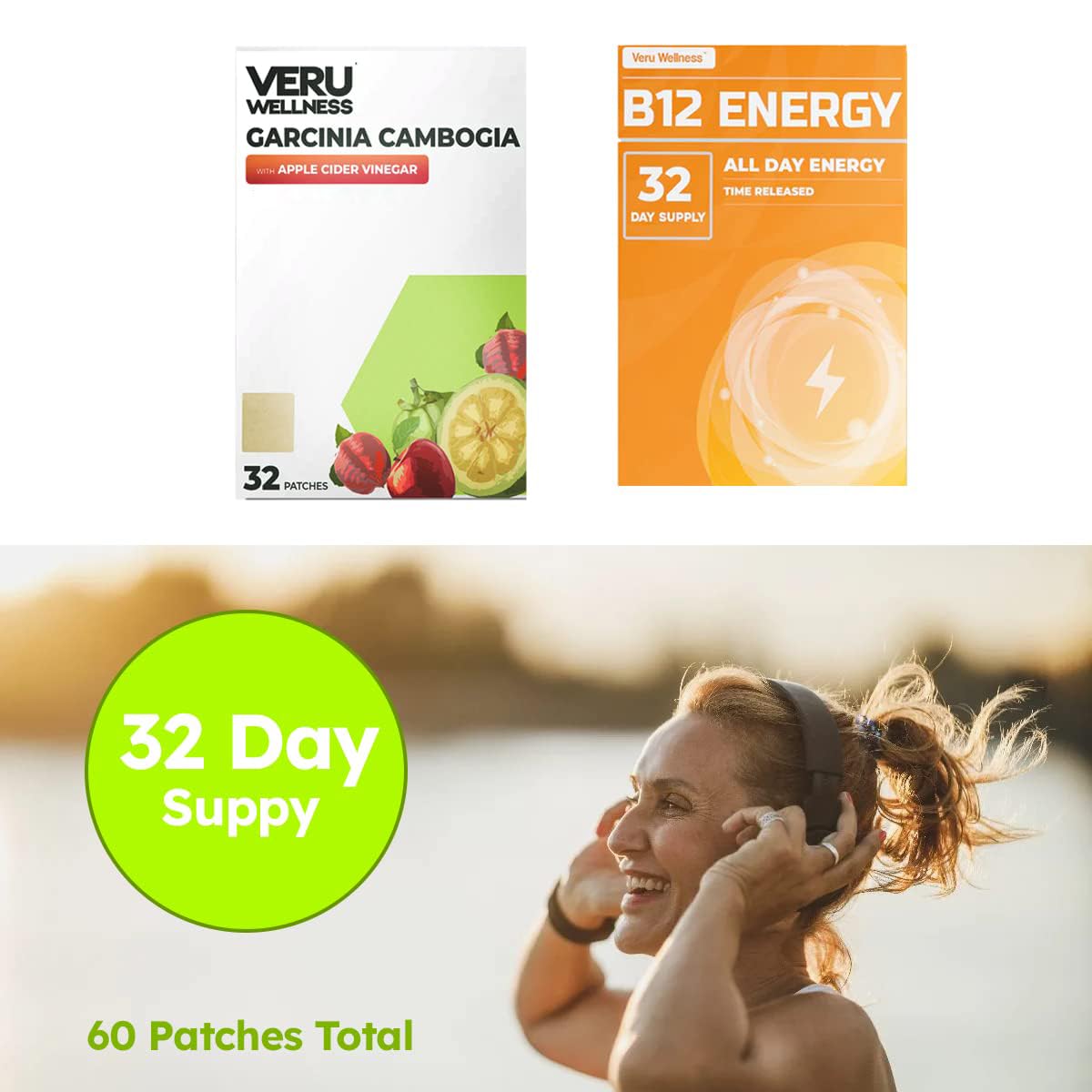 Garcinia Cambogia Herbal Belly Patch - Natural Patch (64 Count)